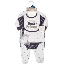 BG310: Boys 6 Piece Gift Set (0-6 Months)